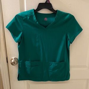 Green Women's scrub top